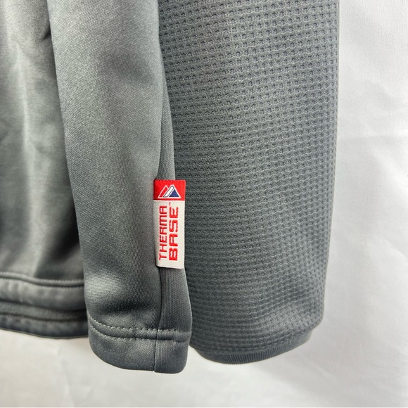 Majestic Gray St Louis Cardinals Pullover Sweatshirt - Picture 3 of 6